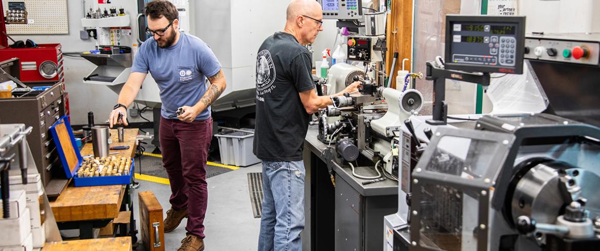 The expert CNC machinist team at Qualified Machine Shop in San Diego